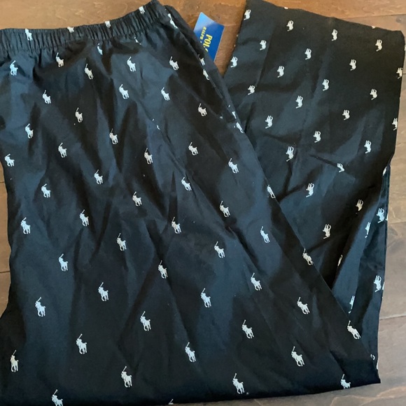 Polo Ralph Lauren men’s pajama pants Big & Tall black - Picture 2 of 2